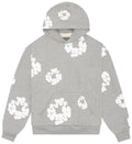 Denim Tears Cotton Wreath Hoodie 'Grey/White'