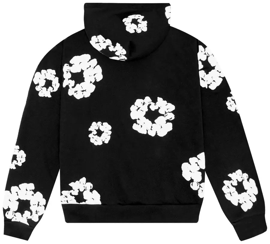 Denim Tears Cotton Wreath Hoodie 'Black'