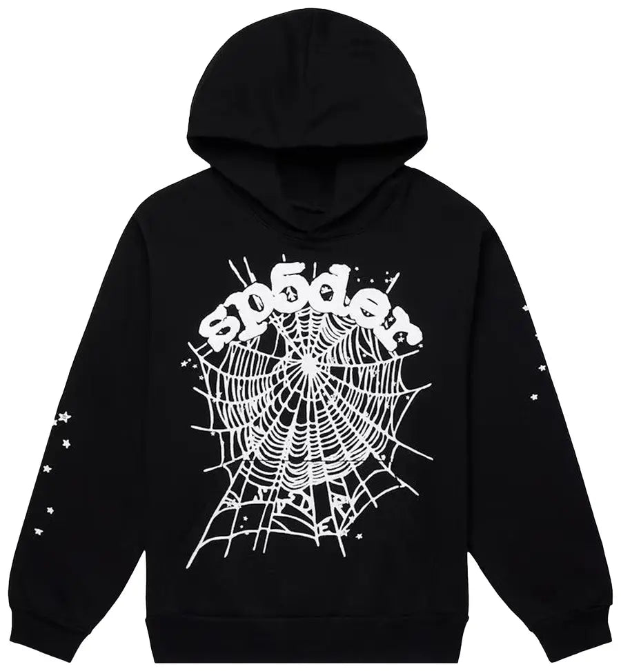 Sp5der OG Web Hoodie 'Black'