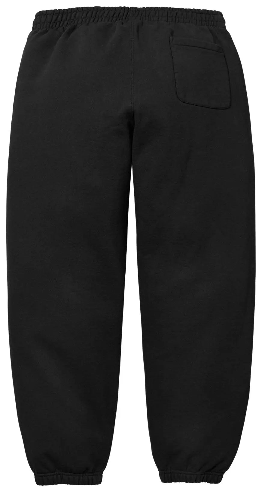 Supreme Satin Appliqué Sweatpant 'Black'