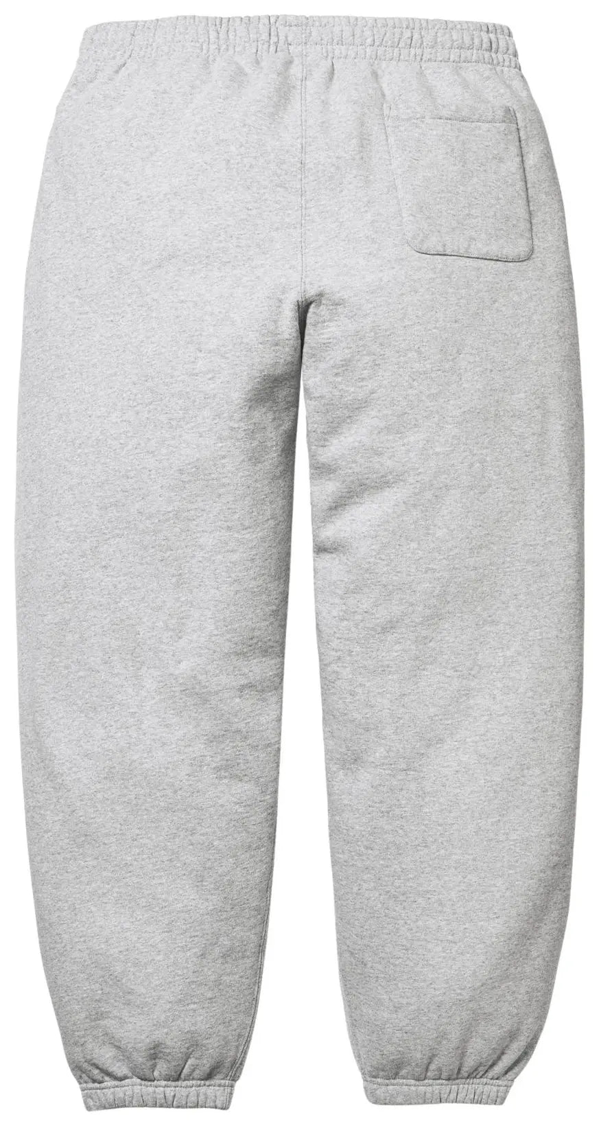 Supreme Satin Appliqué Sweatpant 'Heather Grey'