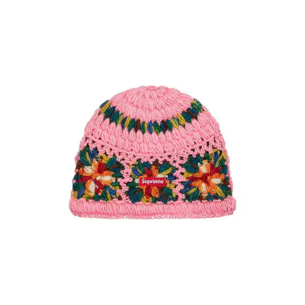 Supreme Crochet Beanie 'Pink'