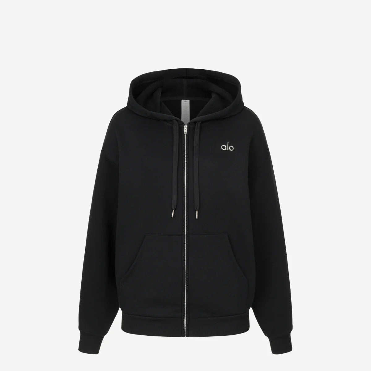 Alo Accolade Full Zip Hoodie 'Black'