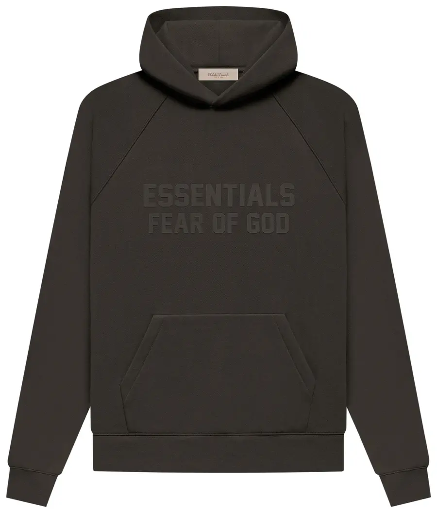 Fear of God Essentials Hoodie 'Off Black'