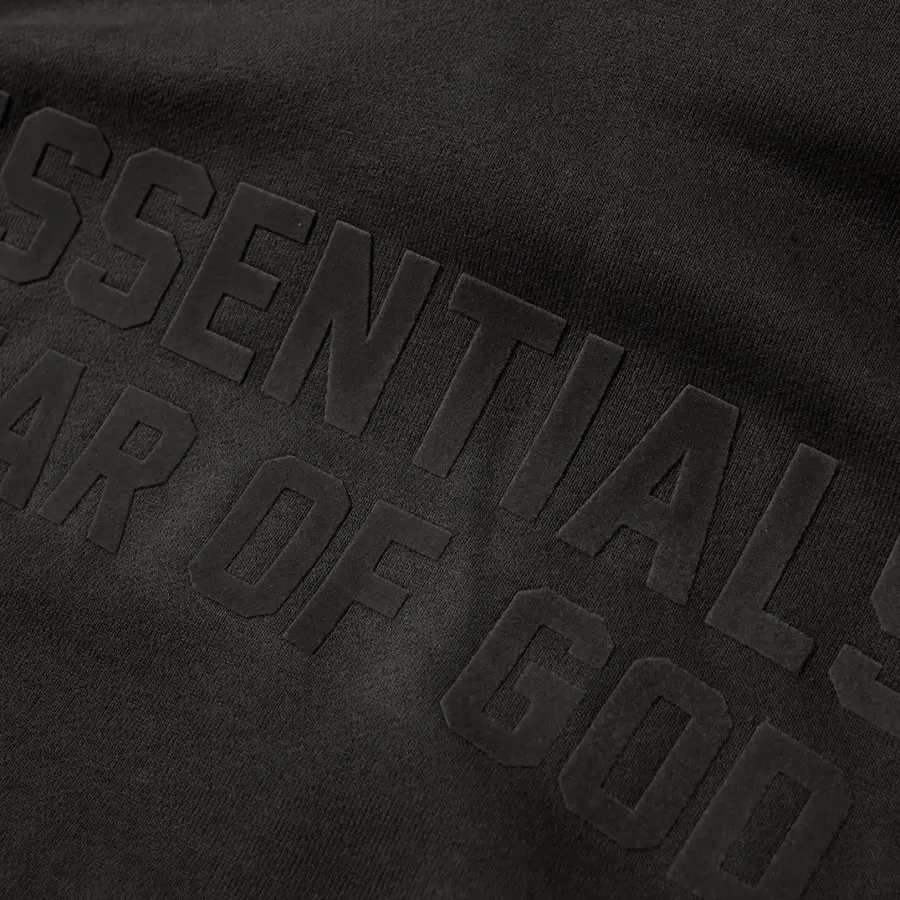 Fear of God Essentials Hoodie 'Off Black'